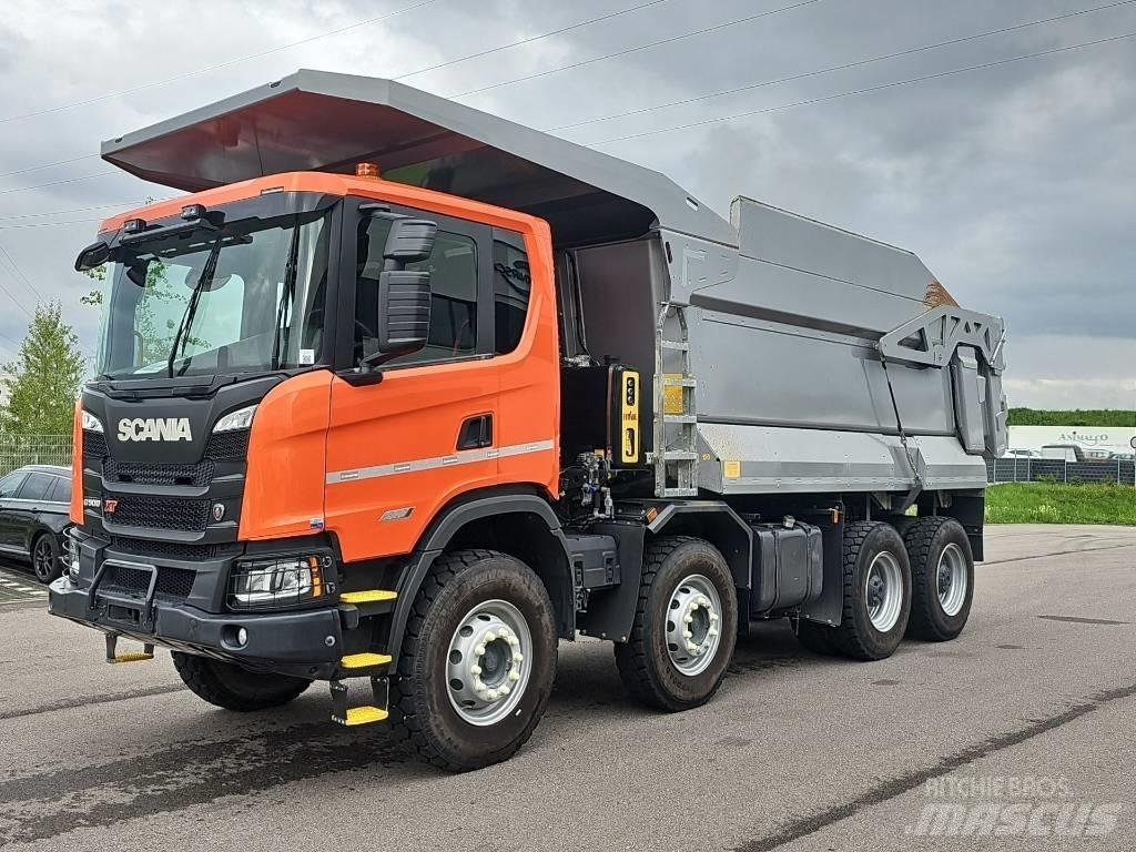 Scania G500B8X4HZ Knækstyrede dumpere