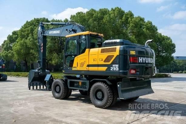 Hyundai HW 210 Gravemaskiner på hjul