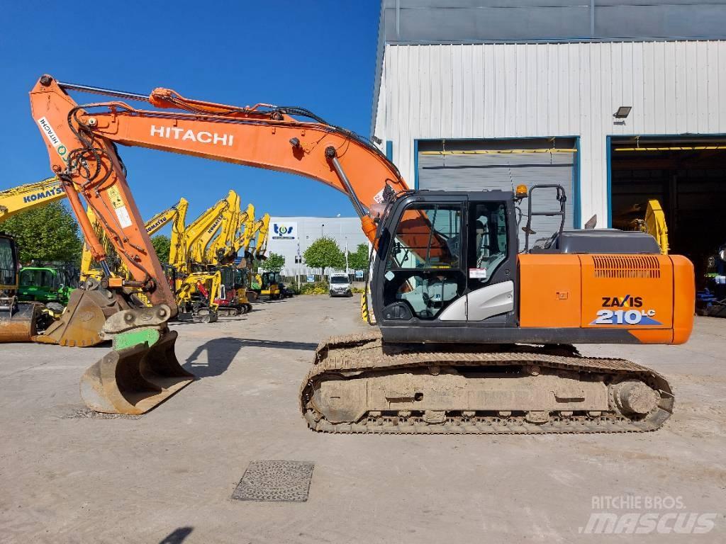 Hitachi ZX210LC-6 Gravemaskiner på larvebånd