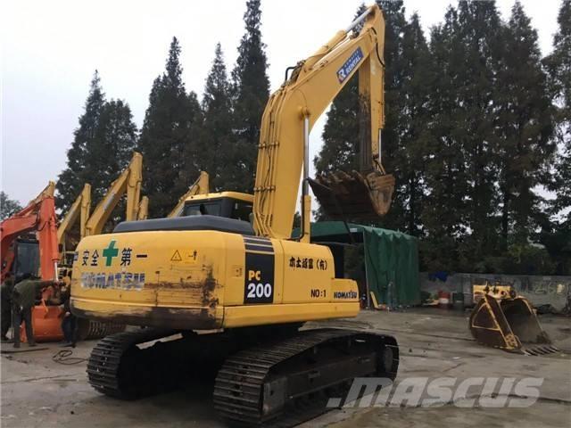 Komatsu pc200-7 Gravemaskiner på larvebånd