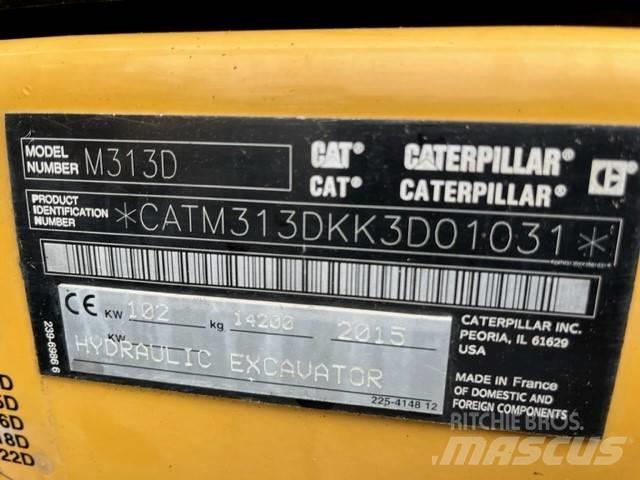 CAT M 313 D Gravemaskiner på hjul