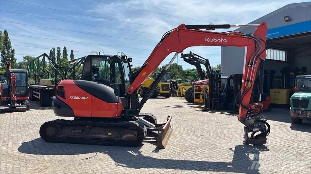 Kubota KX080-4 Special gravemaskiner
