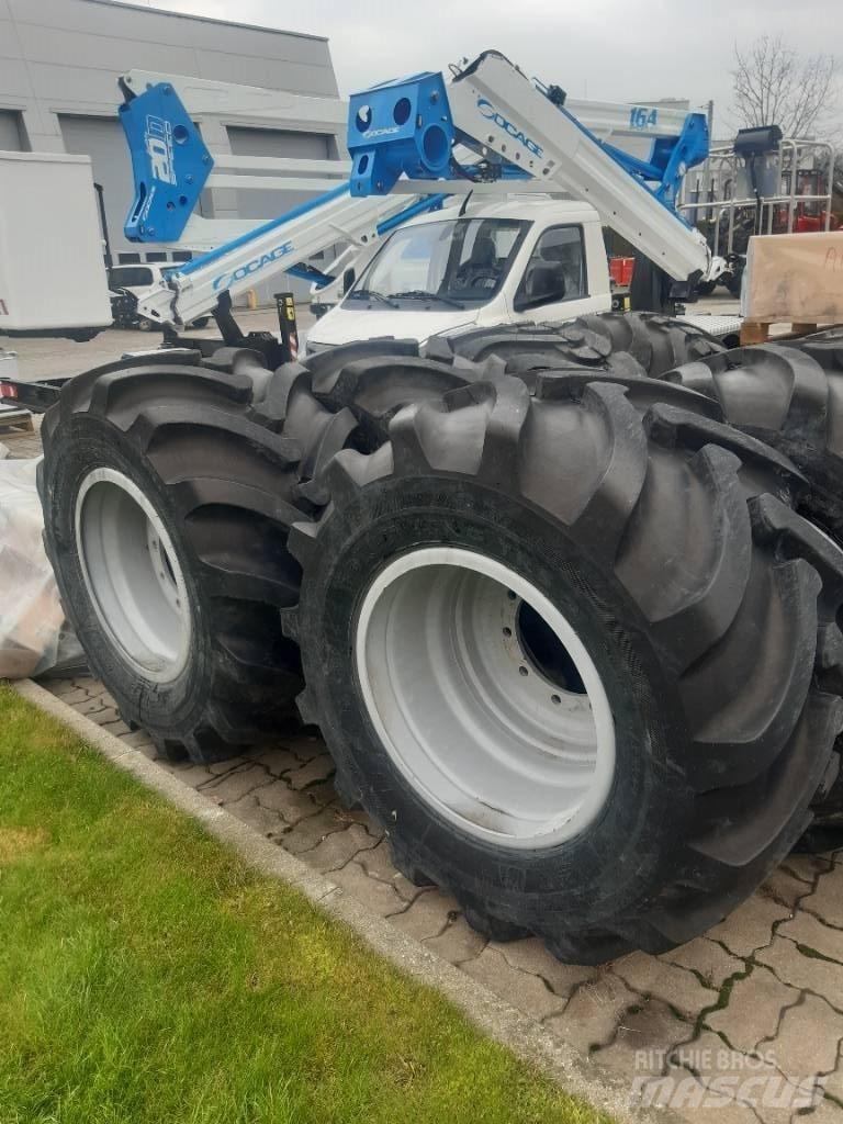 Nokian 600/50-24,5 Dæk, hjul og fælge