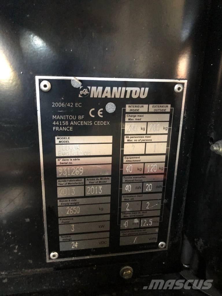 Manitou 100 VJR Saxlifte