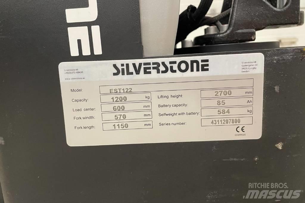 Silverstone EST 122 Gaffelstabler med gående fører
