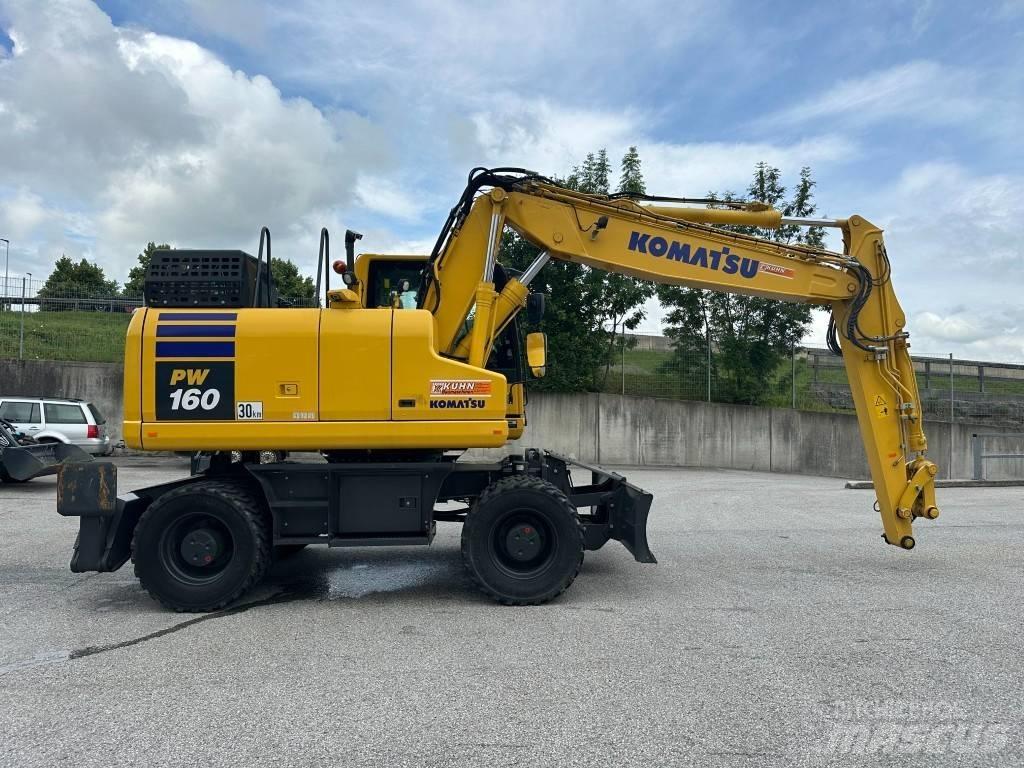 Komatsu PW 160-11EO Gravemaskiner på hjul