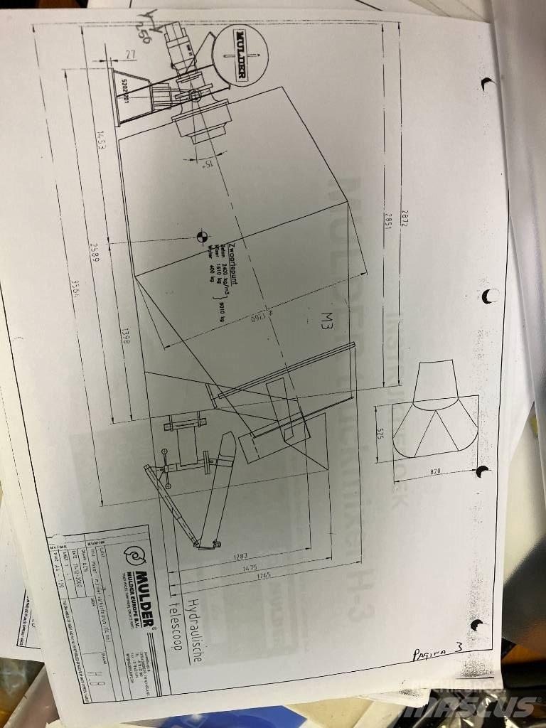  betonmixer 3,5 m3 Beton / mørtelblandere