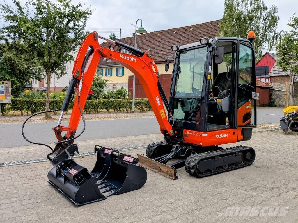 Kubota KX 019-4 Minigravemaskiner