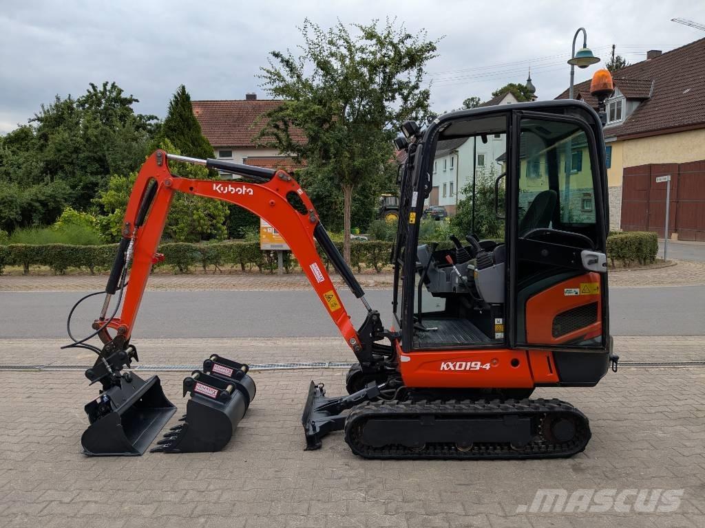 Kubota KX 019-4 Minigravemaskiner