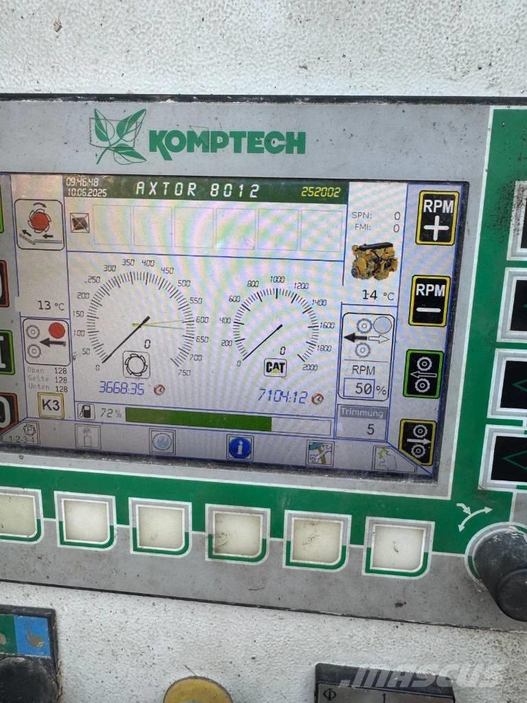 Komptech Axtor 8012 Udslæbningstraktorer