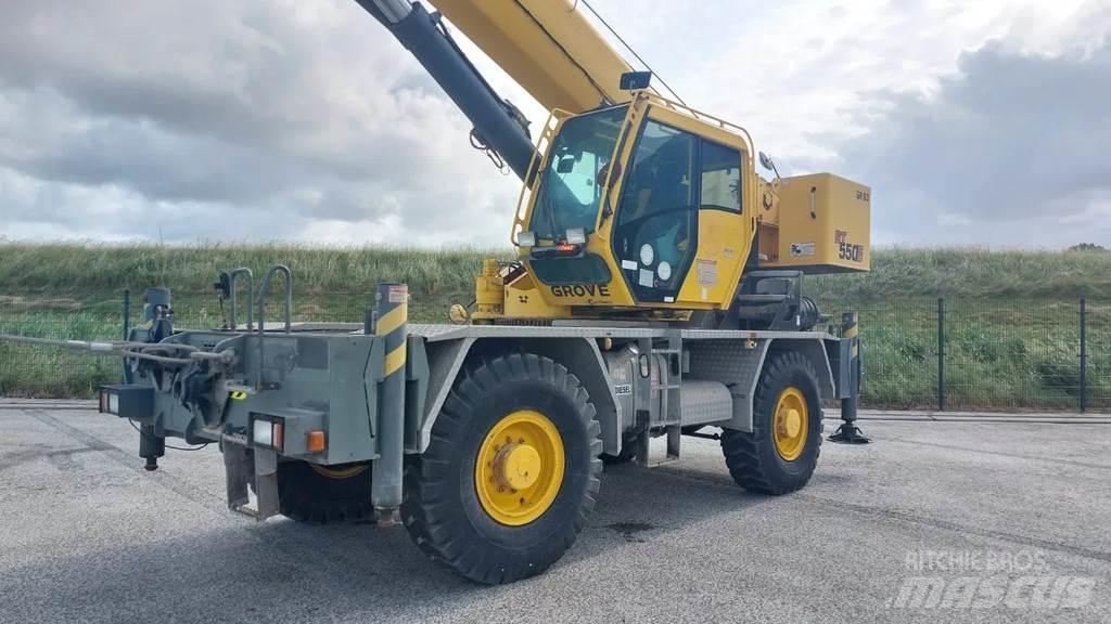 Grove RT 550E Kraner til hårdt terræn