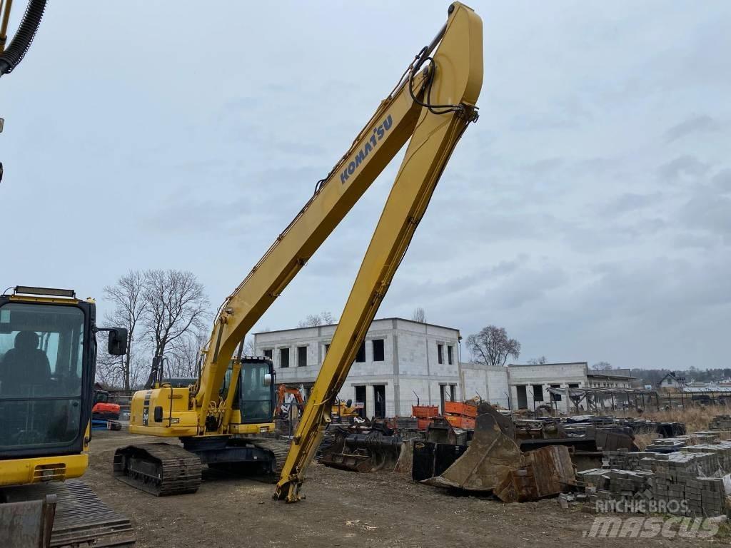 Komatsu PC240LC-10 Gravemaskiner med lang gravebom