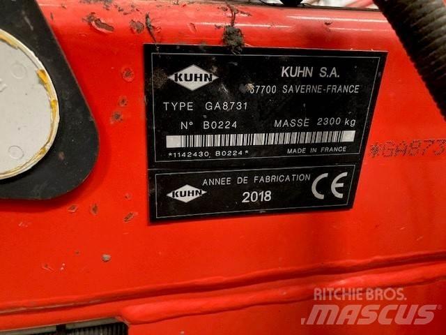 Kuhn GA 8731 hark River og høvendere