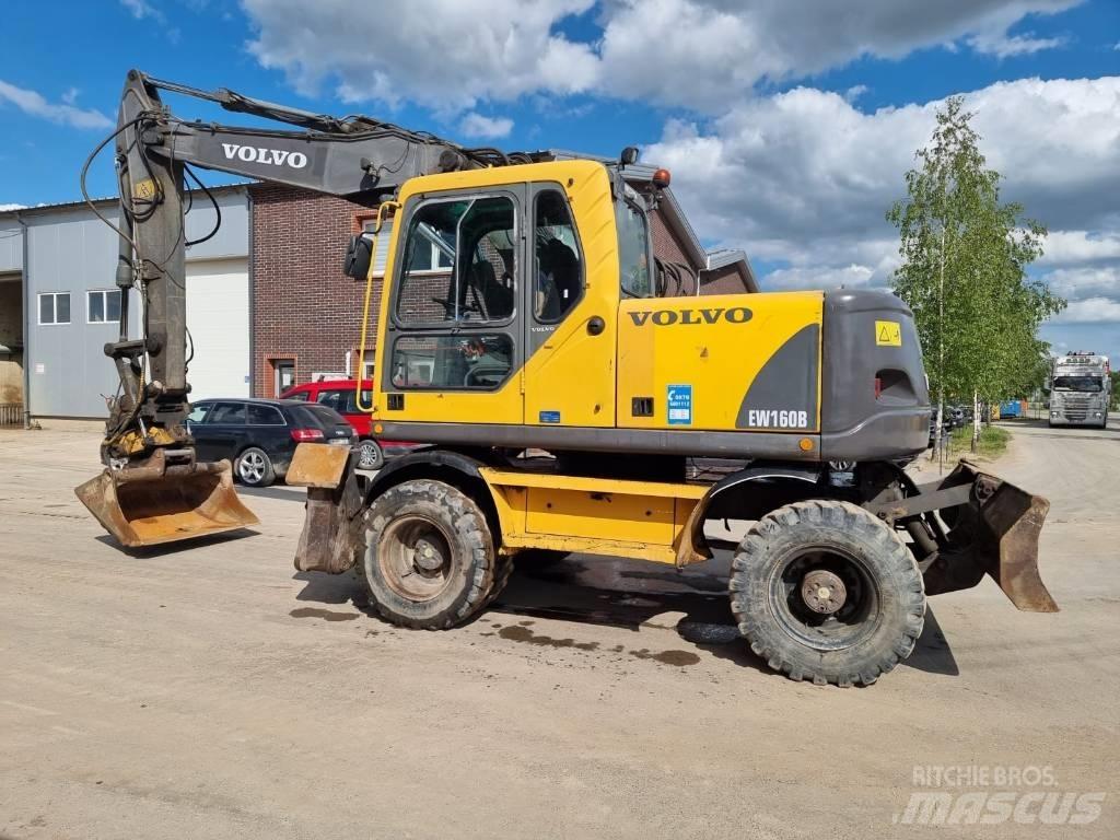 Volvo EW 160 B Gravemaskiner på hjul