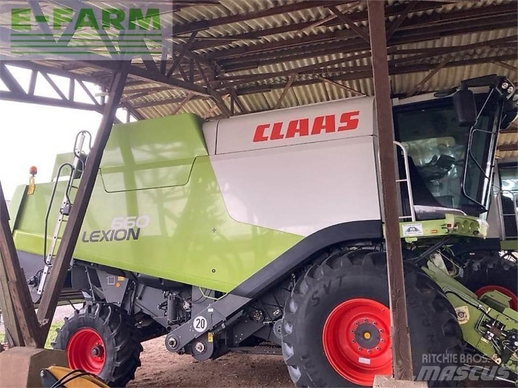 CLAAS lexion 660 Mejetærskere