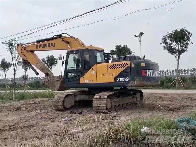 Hyundai R215VS Gravemaskiner på hjul