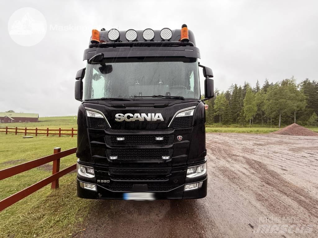 Scania R 580 Tømmertransport