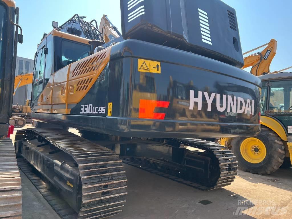 Hyundai 330LC-9S Gravemaskiner på larvebånd