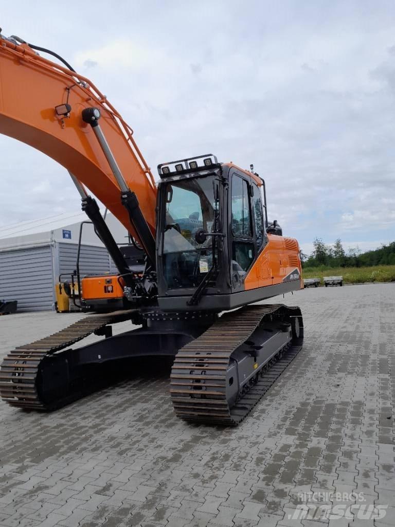 Doosan DX 255 NLC-7 Gravemaskiner på larvebånd