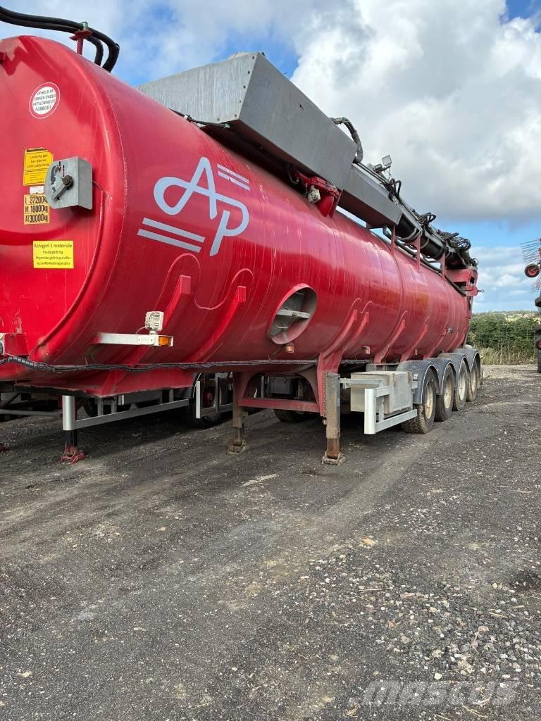 AMT AP gylletank Semi-trailer med Tank