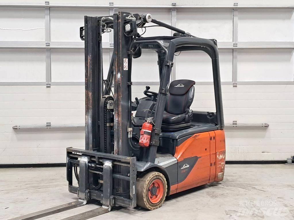 Linde E16-02 El gaffeltrucks