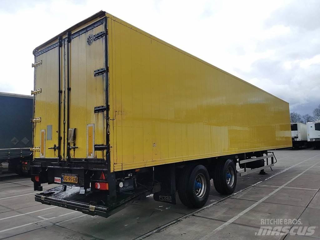 Floor FLO-12-18K1 Semi-trailer med fast kasse