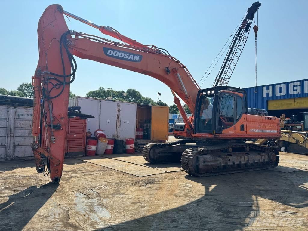 Doosan DX 380 LC Gravemaskiner på larvebånd