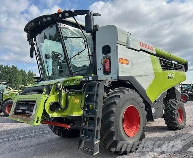 CLAAS LEXION 7400 Mejetærskere