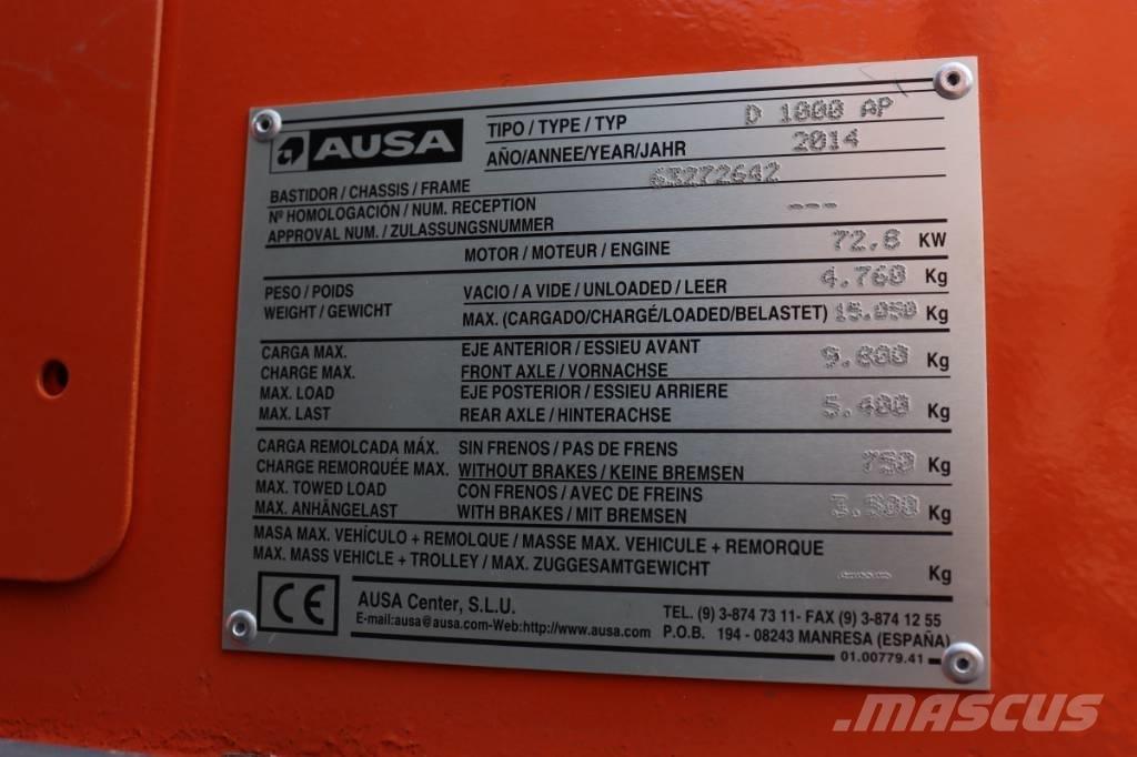 Ausa D 1000 AP Dumpere