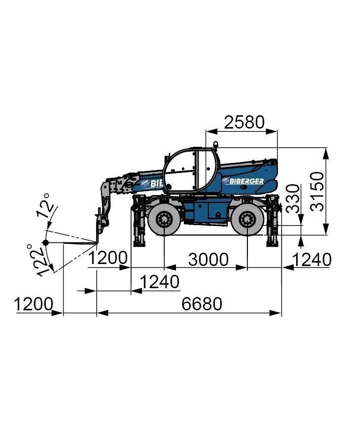  RTH 5.21 SH E-Kit Gaffeltrucks - andre