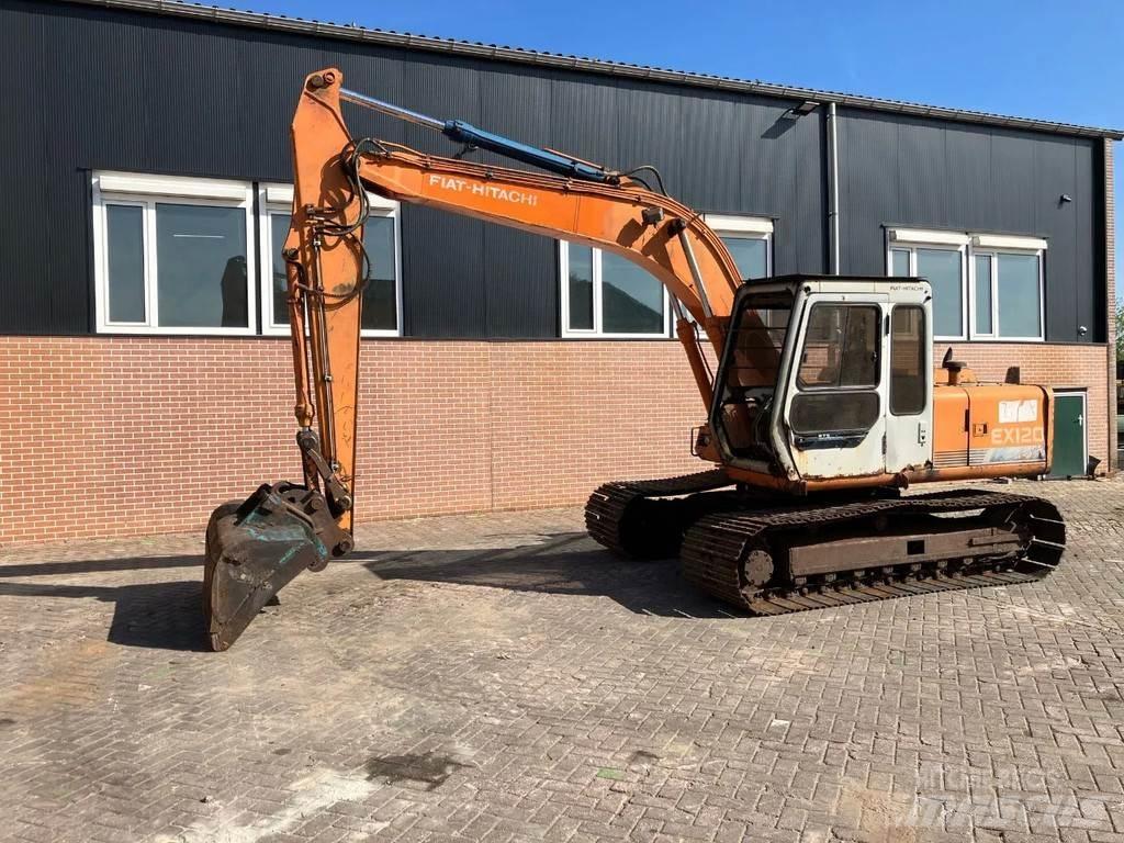 Fiat Hitachi EX120 Gravemaskiner på larvebånd