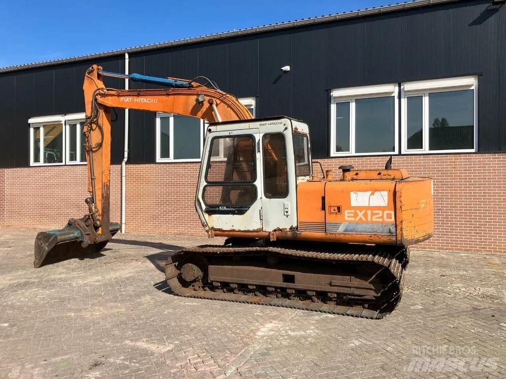Fiat Hitachi EX120 Gravemaskiner på larvebånd