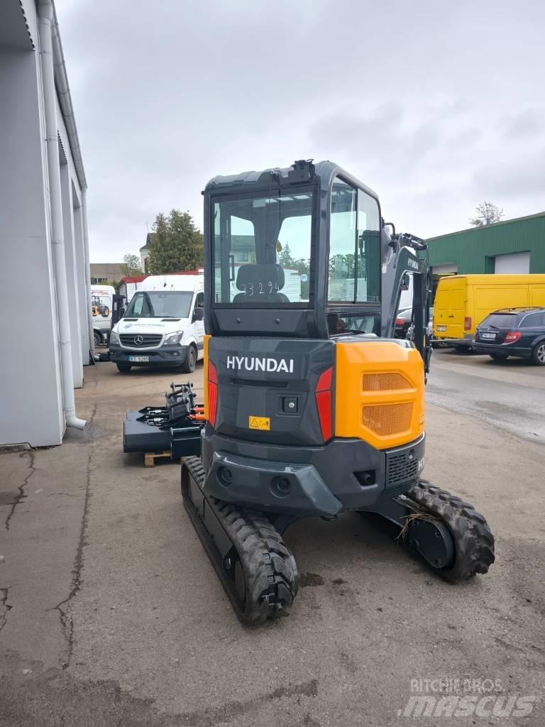 Hyundai HX 25 AZ Minigravemaskiner