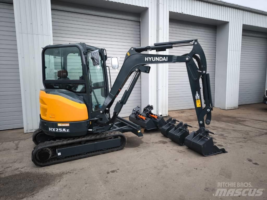 Hyundai HX 25 AZ Minigravemaskiner