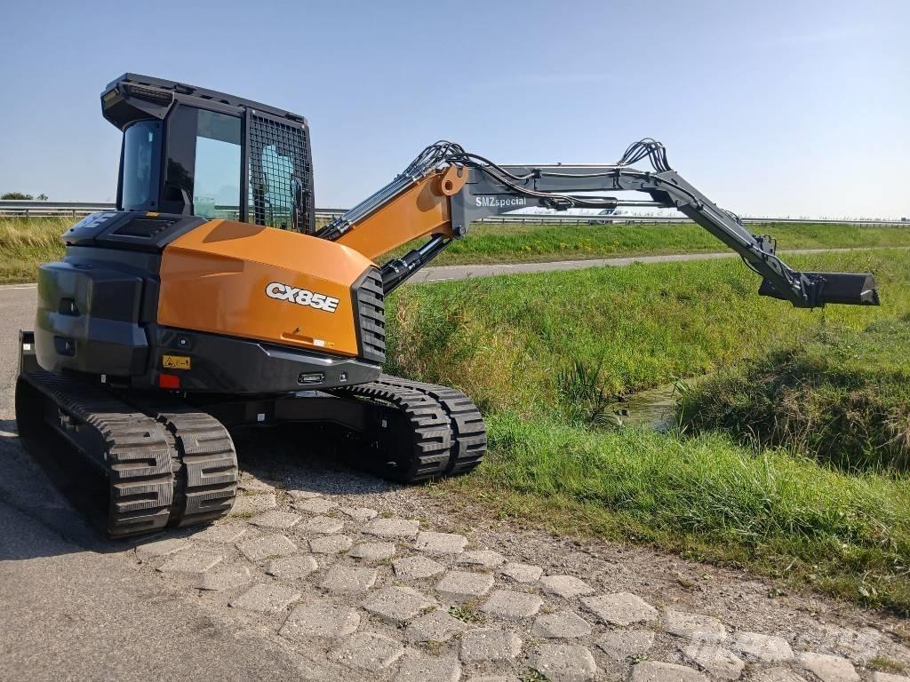 CASE CX 85 E Gravemaskiner med lang gravebom
