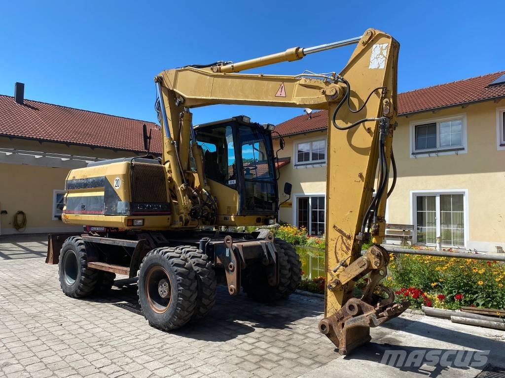 CAT M 312 Gravemaskiner på hjul