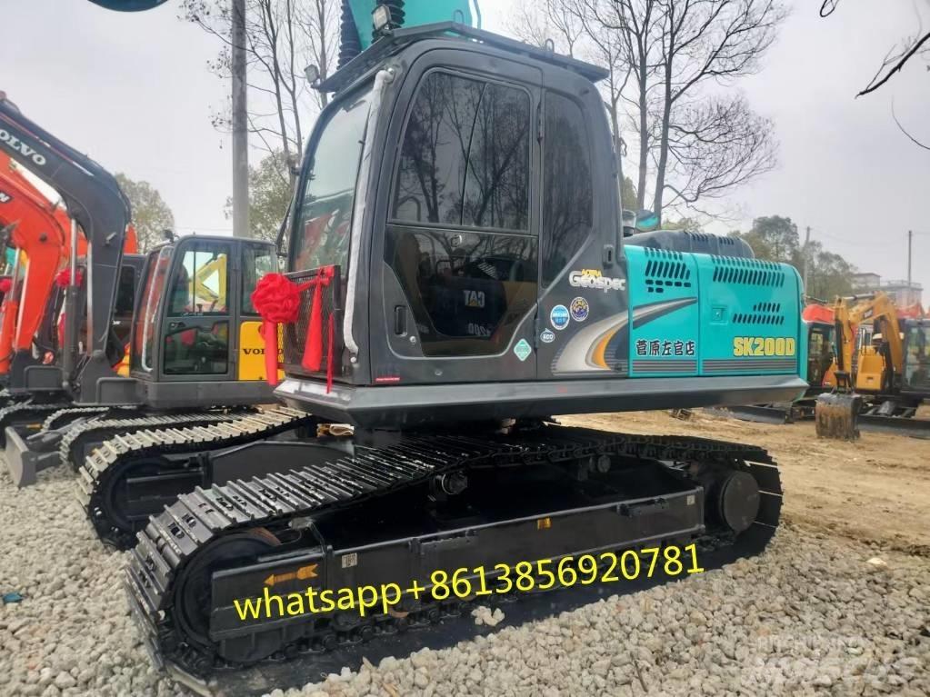 Kobelco SK 200 Gravemaskiner på larvebånd