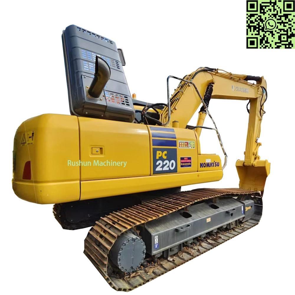 Komatsu PC 220-7 Gravemaskiner på larvebånd