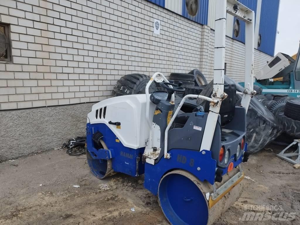 Hamm HD 8 VV Tvilling tromle