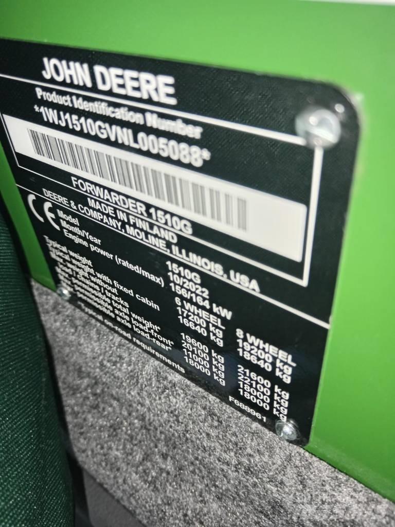 John Deere 1510 G Udkørselsmaskiner