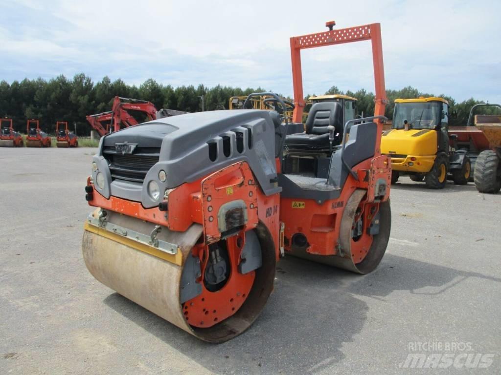 Hamm HD 14 VV Tvilling tromle