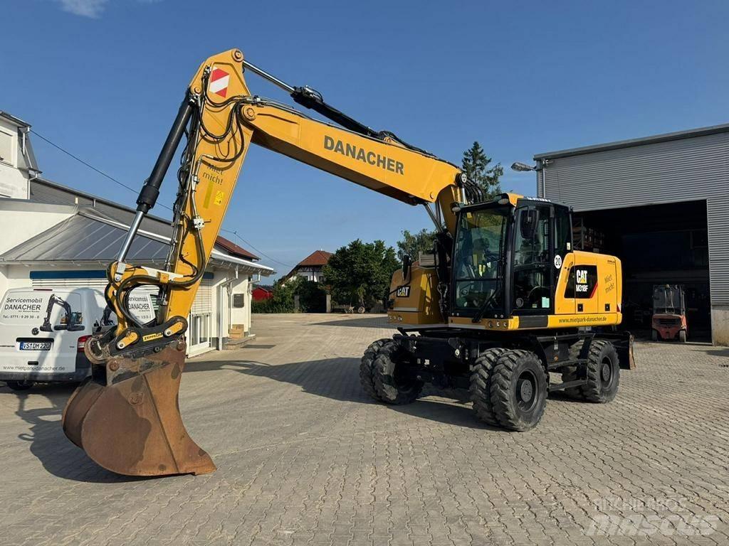 CAT M 318 F Gravemaskiner på hjul