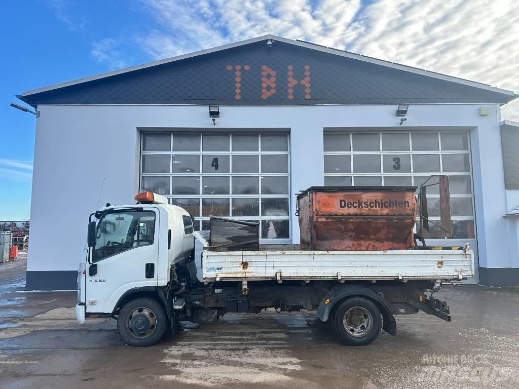 Isuzu N2R 75 D Lastbiler med tip
