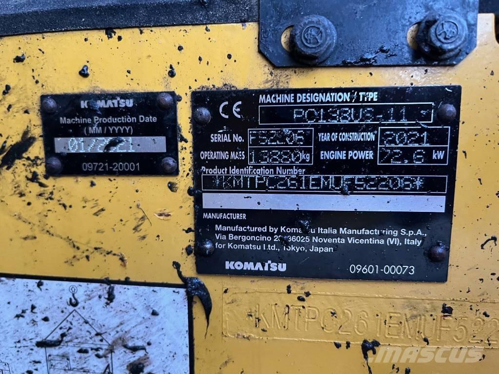 Komatsu PC 138 US-11 Gravemaskiner på larvebånd