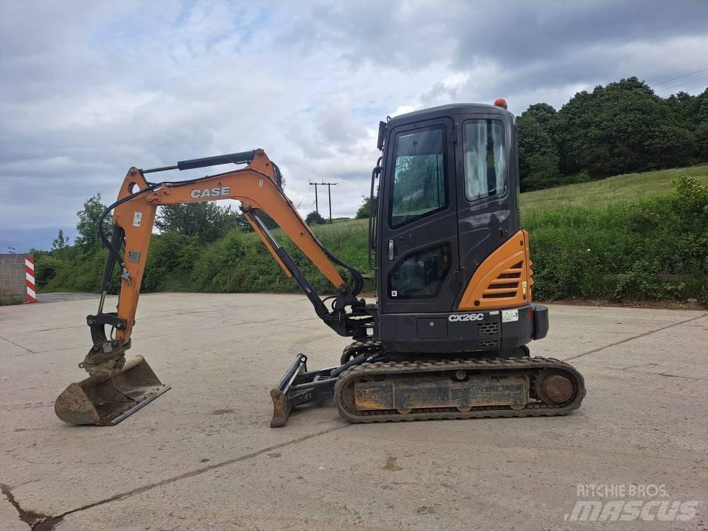 CASE CX 26 C Minigravemaskiner