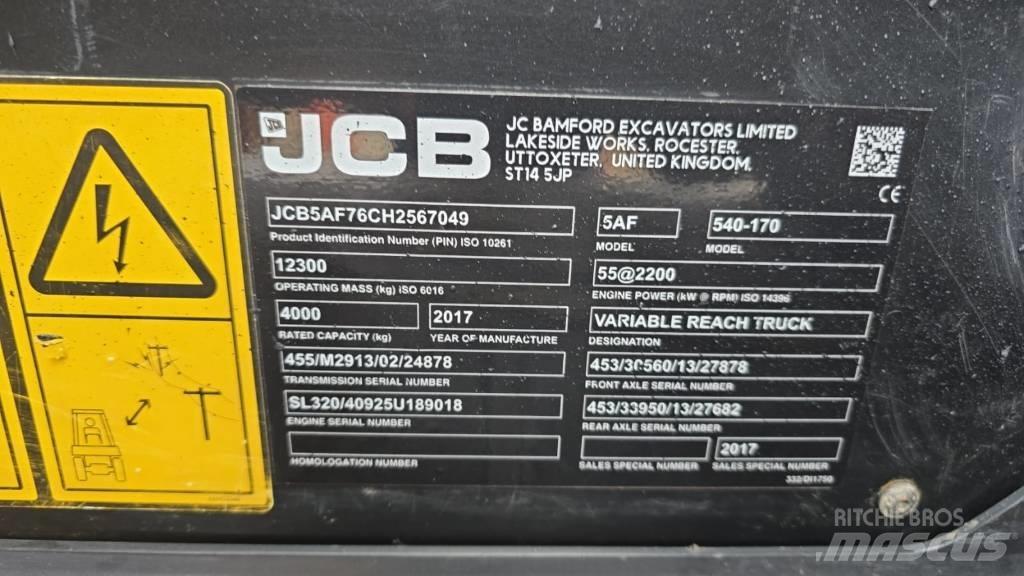 JCB 540-170 Teleskoplæssere