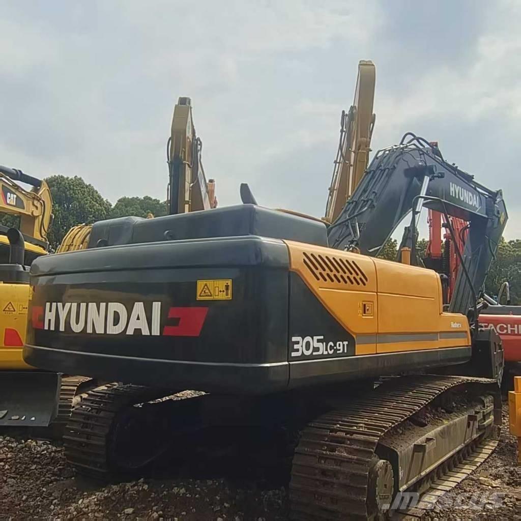 Hyundai 305LC-9T Gravemaskiner på larvebånd