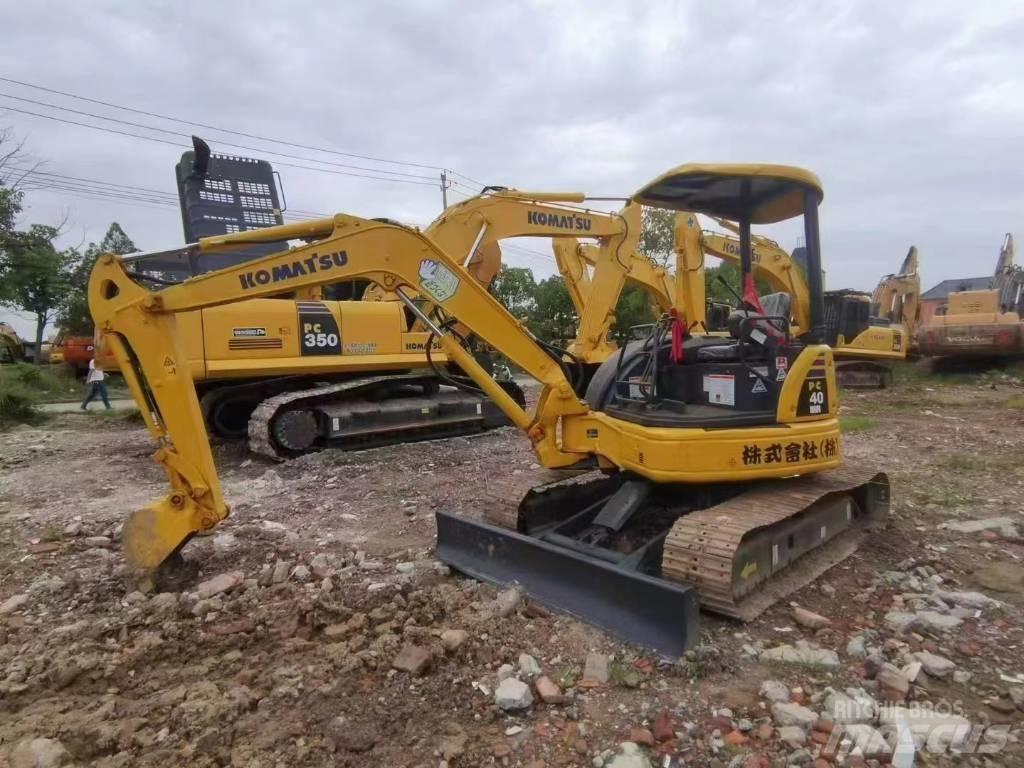 Komatsu PC40 Gravemaskiner på larvebånd