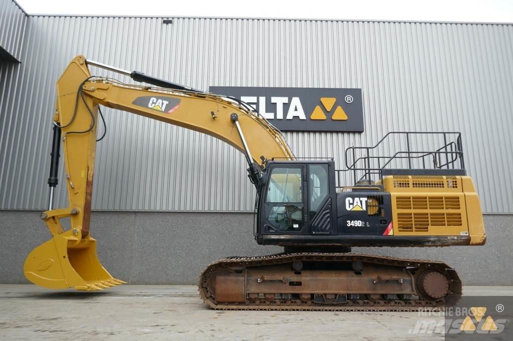 CAT 349D2L Gravemaskiner på larvebånd