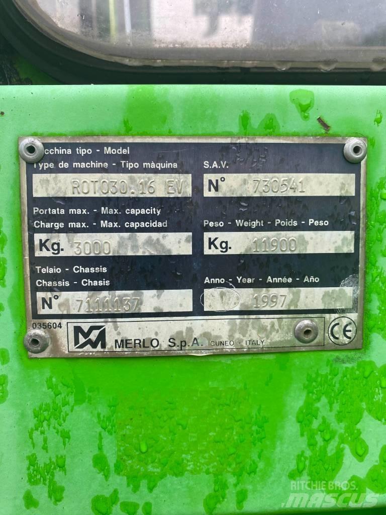 Merlo Roto 30.16 EV Teleskoplæssere